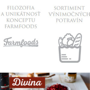 farmfoods.sk - mobilná verzia