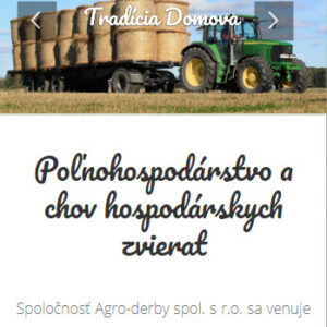 agroderby.sk - mobilná verzia
