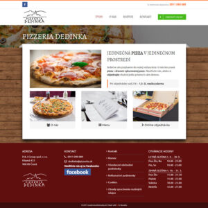 pizzerka.sk - domovská stránka