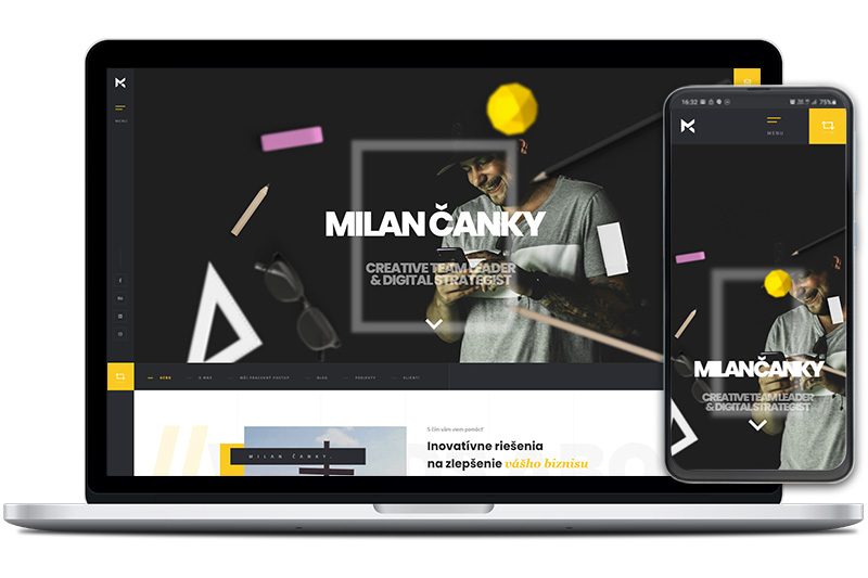 Milan Čanky webová stránka