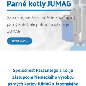 paraenergo.sk - mobilná verzia