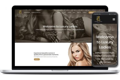 Luxury Ladies webová stránka