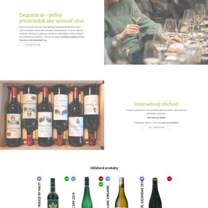 wineservis.sk - domovská stránka