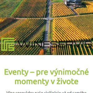 wineservis.sk - mobilná verzia