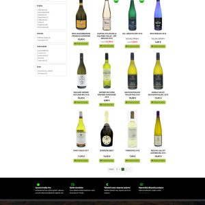 wineservis.sk - stránka kategórie