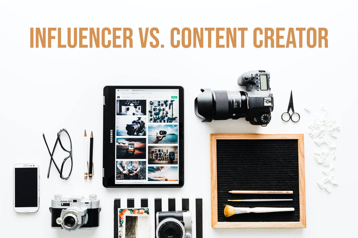 Influencer vs. Content creator