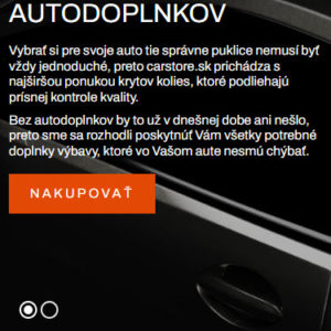 carstore.sk - mobilná verzia