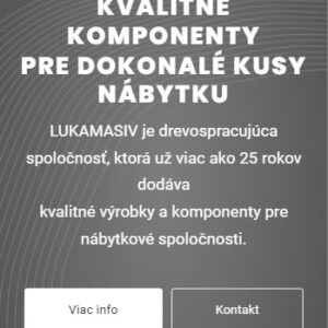 lukamasiv.sk - mobilná verzia