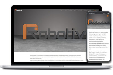 Robotive webová stránka