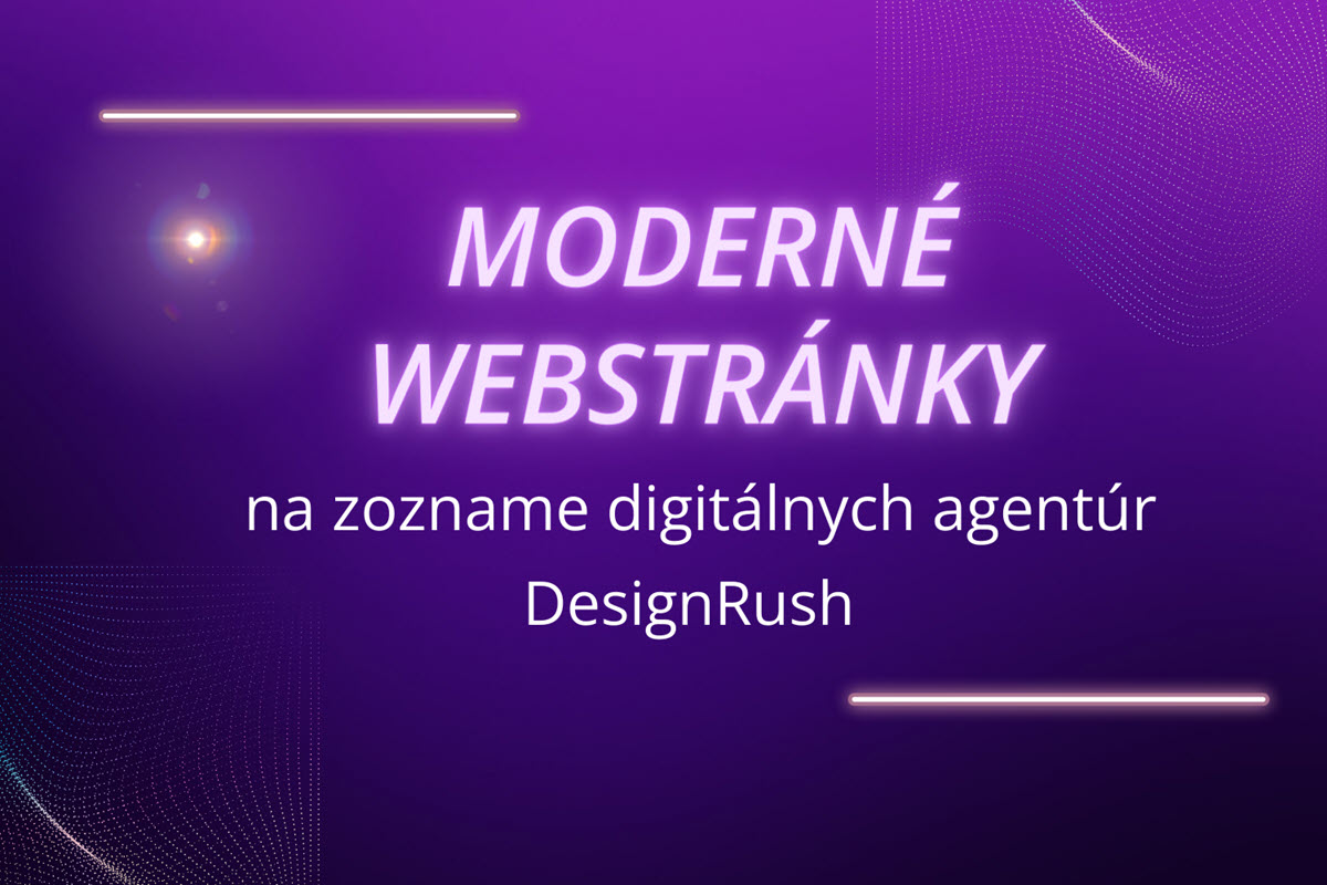 Moderné Webstránky na zozname digitálnych agentúr DesignRush