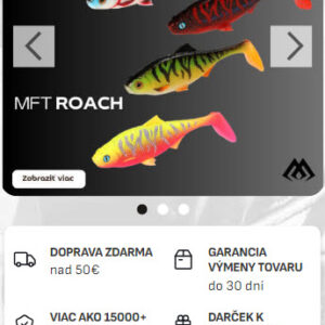 lifefish.sk - mobilná verzia